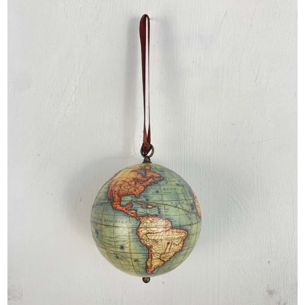 Christmas Ornament Globe NIB Authentic Model Age of Exploration Holiday Other